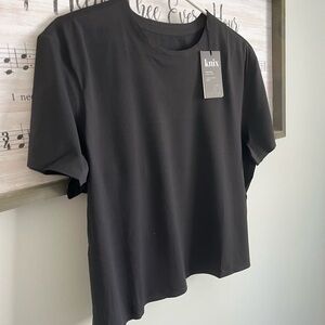 Knix Charcoal Short Sleeve Tee